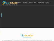 Tablet Screenshot of bioincuba.com